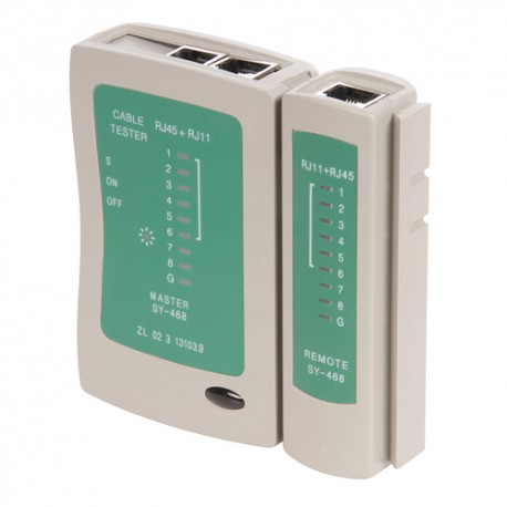 Silverline - Tester kabli, RJ11, RJ12 i RJ45