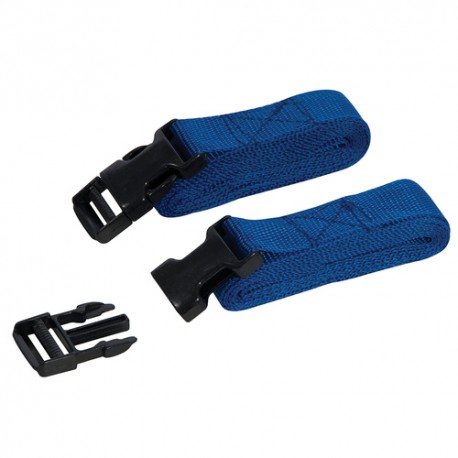 Clip Buckle Straps Set 2pce, 2m x 25mm