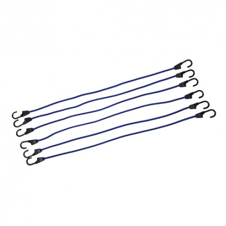 Bungee Cords 6pk, 900mm