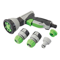 Soft-Grip Spray Gun Quick Connect Set 5pce, 5pce