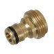 Internal Adaptor Brass, 1/2" Male