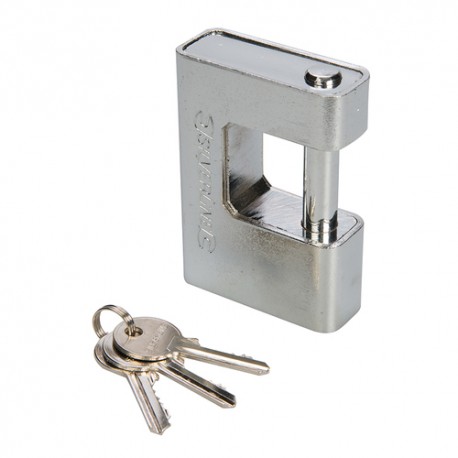 Close Armoured Shutter Lock Padlock, 90mm