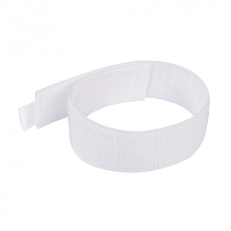 Hook & Loop Cable Ties 10pk, 300mm White