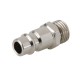 Euro bayonet coupler ?” BSP male thread 2pk, 1/4" BSP