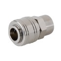 Euro Air Line Female Thread Quick Coupler, 1/4" BSP