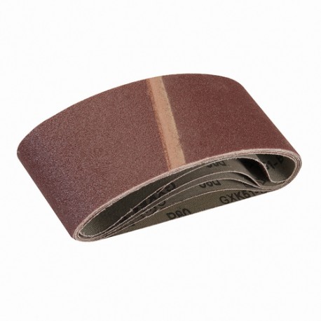 Sanding Belts 65 x 410mm 5pk, 80 Grit