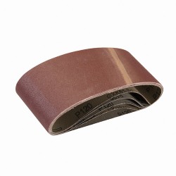 Sanding Belts 75 x 457mm 5pk, 120 Grit