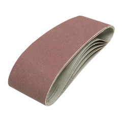 Sanding Belts 75 x 533mm 5pk, 120 Grit