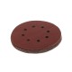 Hook & Loop Discs Punched 125mm 10pk, 80 Grit