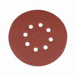 Hook & Loop Discs Punched 150mm 10pk, 80 Grit