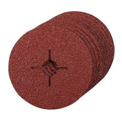 Fibre Discs 115 x 22.2mm 10pk, 24 Grit