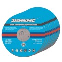 Metal Grinding Discs Depressed Centre 10pk, 115 x 6 x 22.23mm