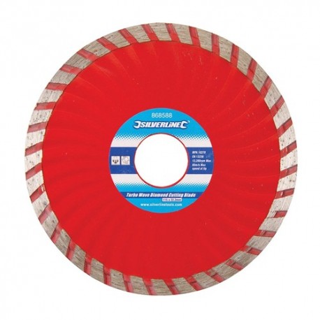 Turbo Wave Diamond Cutting Blade, 115 x 22.2mm