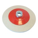 Bevelled Felt Buffing Wheel, 115mm