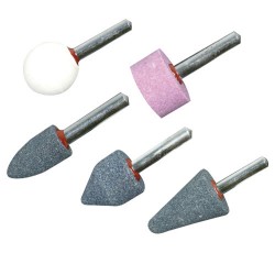 Mounted Stone Set 5pce, 15 - 25mm