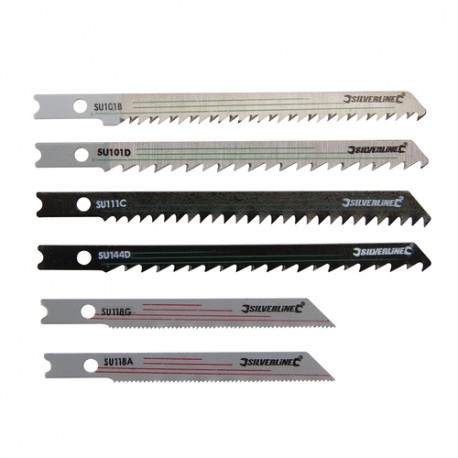 Jigsaw Blade Set Universal Fitting 30pce, 30pce Wood/Metal