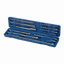 SDS Plus Masonry Drill & Steel Set 12pce, 12pce