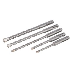 SDS Plus Masonry Drill Bit Set 5pce, 5pce