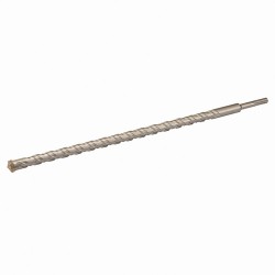 Silverline - Wiertło udarowe SDS Plus, z głowicą krzyżową, 20 x 460 mm