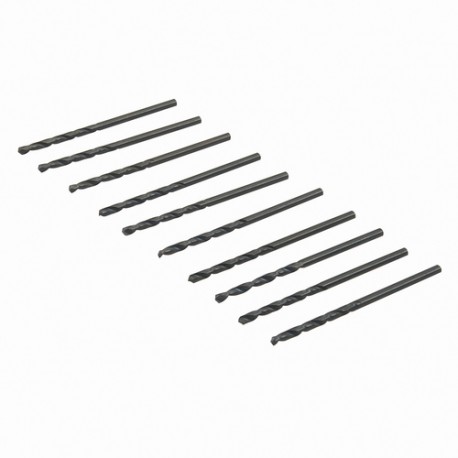 Silverline - Wiertło wkrętne HSS metryczne, 10 szt., 2,5 mm