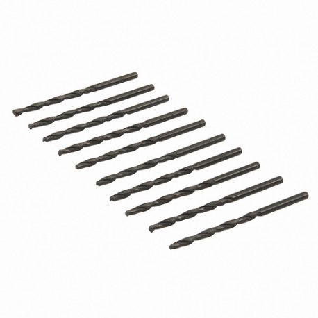 Silverline - Wiertło wkrętne HSS metryczne, 10 szt., 3,0 mm