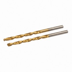 HSS Titanium-Coated Drill Bits 2pk, 3.0mm