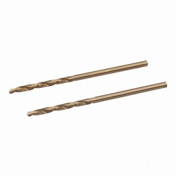 Cobalt Drill Bits 2pk, 2.0mm