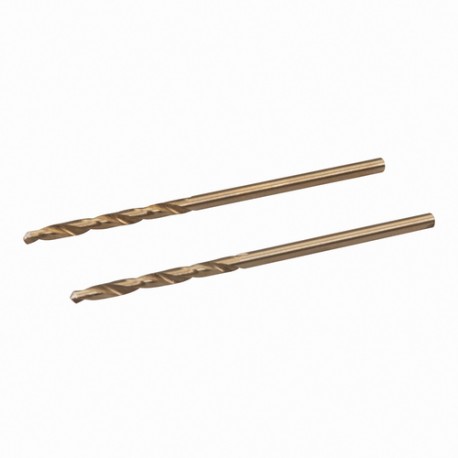 Cobalt Drill Bits 2pk, 2.0mm