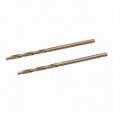 Cobalt Drill Bits 2pk, 2.0mm