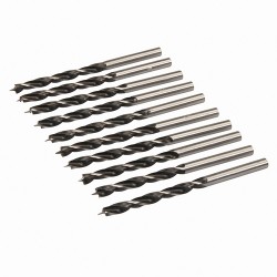 Lip & Spur Drill Bits, 5mm 10pk