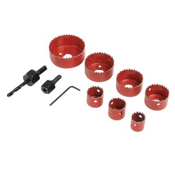 Holesaw Kit 11pce, 21 - 64mm