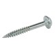 Zinc Pocket-Hole Screws Washer Head - Fine, No.7 x 1-1/4" 32mm, 100pk