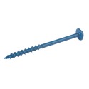 Blue Kote Pocket-Hole Screws Washer Head Coarse, No.8 x 2-1/2" 64mm, 50pk