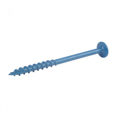 Blue Kote Pocket-Hole Screws Washer Head Coarse, No.8 x 2-1/2" 64mm, 250pk