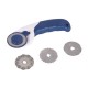 3-in-1 Rotary Cutter, 45mm Dia Blades