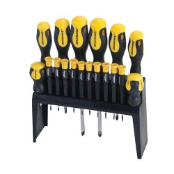 Soft-Grip Screwdriver Set 18pce, 18pce