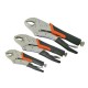 Self-Locking Soft-Grip Plier Set 3pce, 3pce