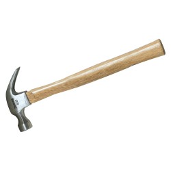 Hardwood Claw Hammer, 8oz