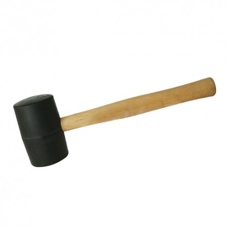 Black Rubber Mallet, 32oz