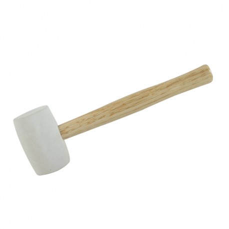 White Rubber Mallet, 16oz