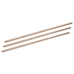 Broom Handles, 4' x 1-1/8" dia 50pce