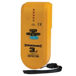 3-in-1 Detector Compact, 1 x 9V (PP3)