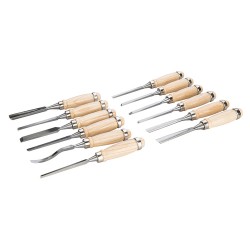 Precision Wood Carving Set 12pce, 200mm