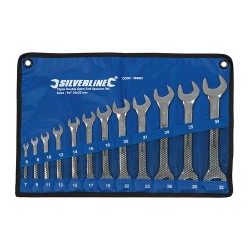 Open Ended Spanner Set 12pce, 6 - 32mm