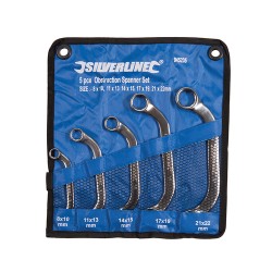 Obstruction Spanner Set 5pce, 8 – 22mm