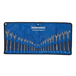 Combination Spanner Set 22pce, 6 - 22mm & 1/4 - 7/8"