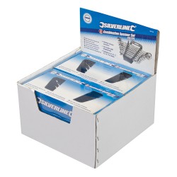 8pce Combination Spanner Set Display Box, Pack of 6