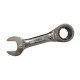 Stubby Ratchet Spanner Set 7pce, 8 - 19mm