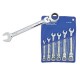 Flexible Head Ratchet Wrench Set 6pce, 8 - 17mm