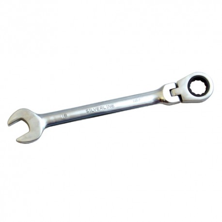 Flexible Head Ratchet Spanner, 8mm